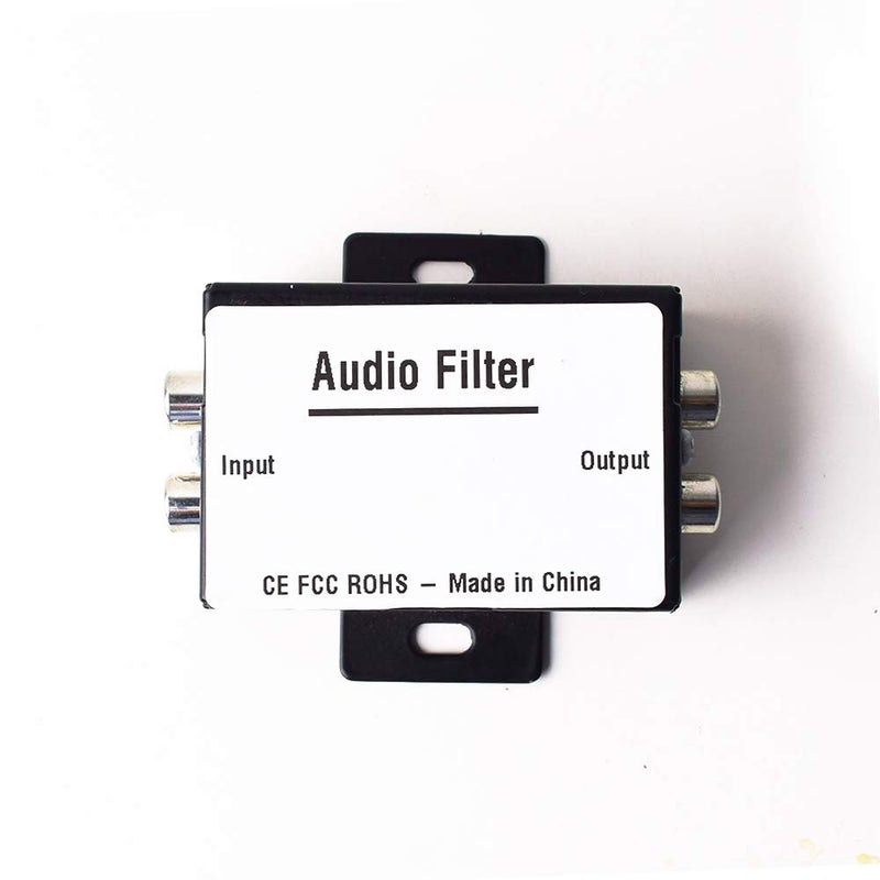 Ekylin Car Audio Noise Isolator Filter Radio Noise Eliminator for Auto Truck Boat Speakers Amplifier Equalizer RCA Signal - Image 3